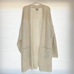Nicole Miller Long Open Front Cardigan | W 2X